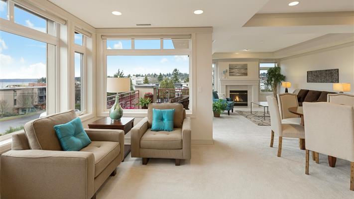 Bright residential interior